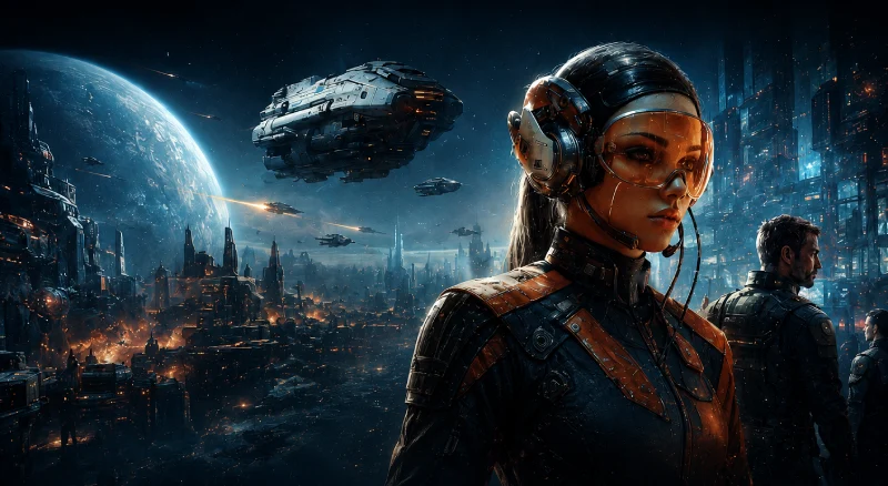 Alba Nexus, monde futuriste